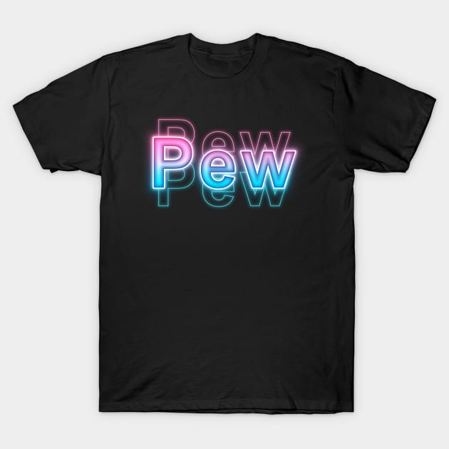 Pew T-Shirt by Sanzida Design